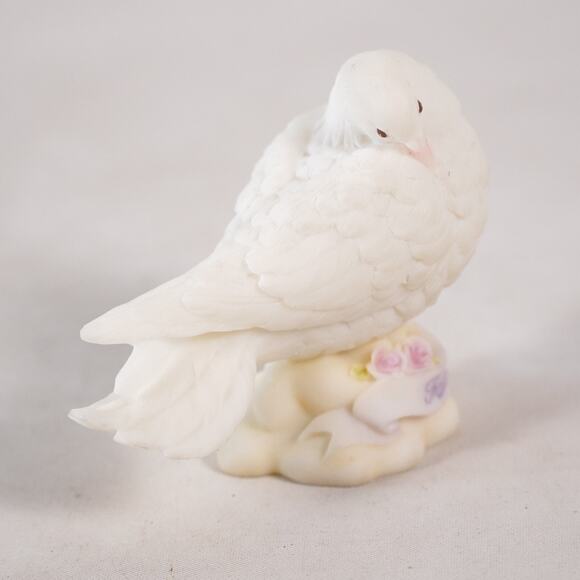 Seraphim Angel of Faith Dove Bird Figurine Statue Animal Sculpture Art Decor - Picture 2 of 10
